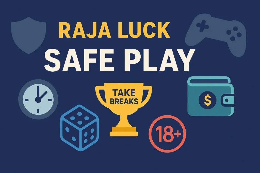 Visual showing raja luck safe play