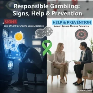 Image questioning the legality of online betting in India, featuring text and graphics related to gambling laws.