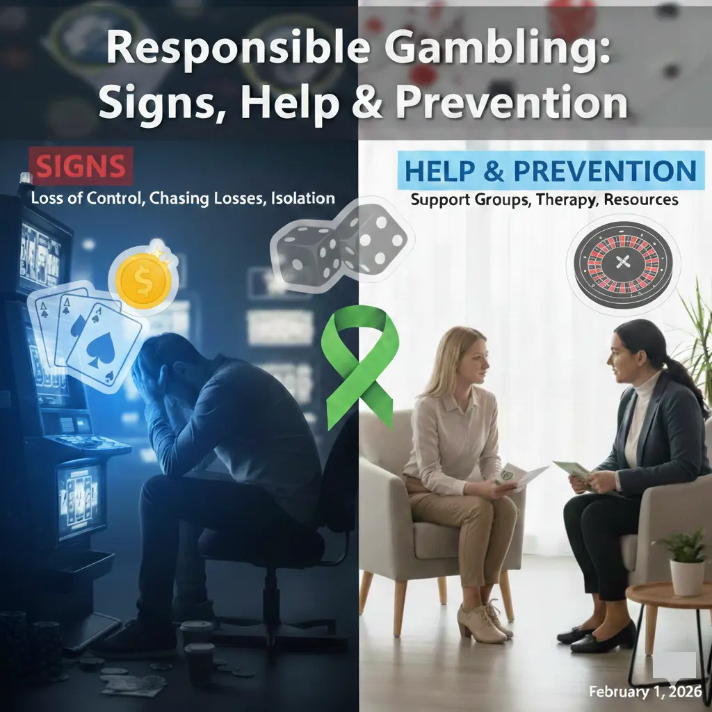 Responsible Gambling Signs, Help & Prevention Image questioning the legality of online betting in India, featuring text and graphics related to gambling laws.